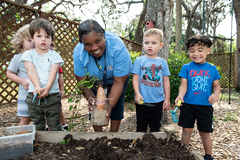 The Florida Center Sensory Garden