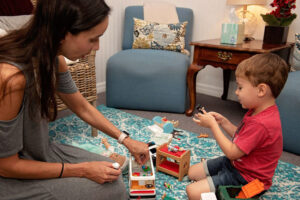 The Florida Center provides play-based therapy.